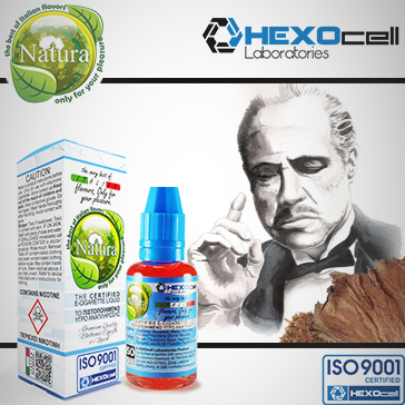 30ml CORLEONE 0mg Υγρό Αναπλήρωσης ( Χωρίς Νικοτίνη ) - Natura Υγρά Αναπλήρωσης από την HEXOcell