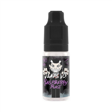 10ml VLAD'S VG RASPBERRY BLAST 0mg High VG eLiquid (Without Nicotine) - eLiquid by Vampire Vape UK