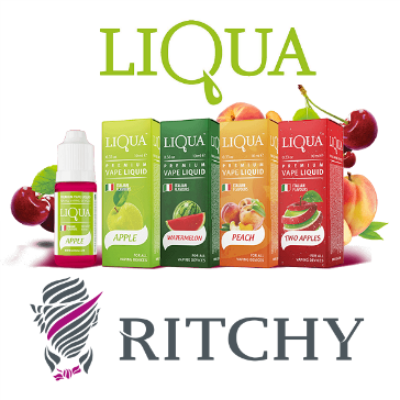 30ml LIQUA C APPLE 0mg eLiquid (Without Nicotine) - eLiquid by Ritchy