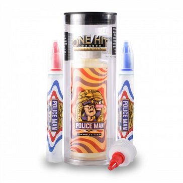 180ml POLICE MAN 6mg MAX VG eLiquid (With Nicotine, Low) - eLiquid by One Hit Wonder