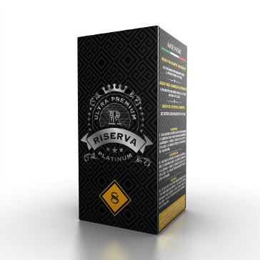 20ml PLATINUM RISERVA / COUNTRY 8mg eLiquid (With Nicotine, Low) - eLiquid by Puff Italia