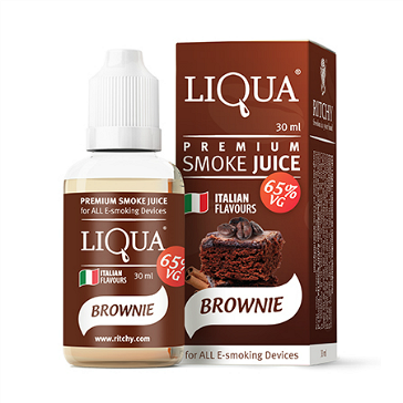 30ml LIQUA C BROWNIE 3mg 65% VG eLiquid (With Nicotine, Very Low) - eLiquid by Ritchy