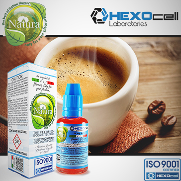 30ml ESPRESSO 0mg Υγρό Αναπλήρωσης ( Χωρίς Νικοτίνη ) - Natura Υγρά Αναπλήρωσης από την HEXOcell