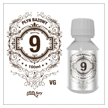 D.I.Y. - 100ml PINK FURY Neutral Base (100% VG, 9mg/ml Nicotine)