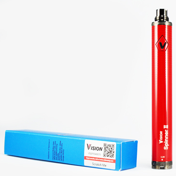 ΜΠΑΤΑΡΙΑ - Vision Spinner II 1600mA ( RED )