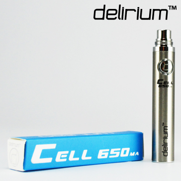 ΜΠΑΤΑΡΙΑ - DELIRIUM CELL eGo 650mA ( SILVER ) 