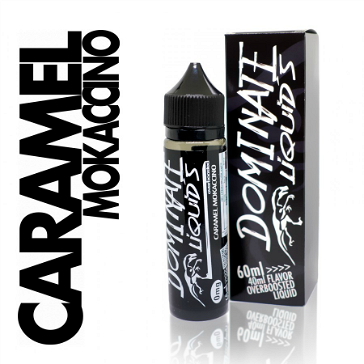 D.I.Y. - 40ml CARAMEL MOKACCINO 0mg High VG TPD Compliant Shake & Vape eLiquid by Dominate