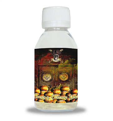 D.I.Y. - 50ml CAPTAIN'S CUSTARD DONUT 0mg High VG TPD Compliant Shake & Vape eLiquid by Isle of Custard