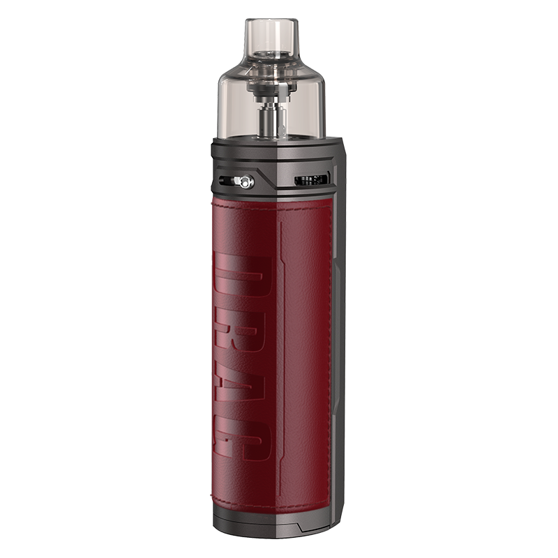 ΚΑΣΕΤΙΝΑ - VOOPOO DRAG X 80W TC + POD TANK 4.5ML ( MARSALA / ΣΚΟΥΡΟ ΚΟΚΚΙΝΟ )