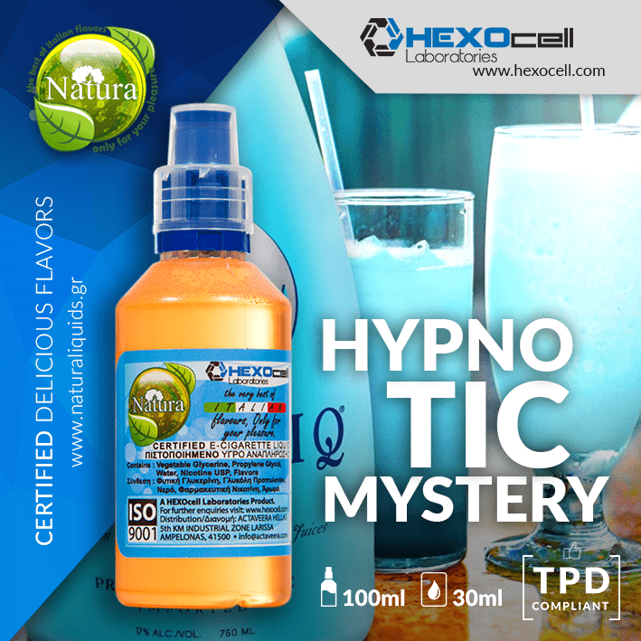 MIX & SHAKE - NATURA 30/60ML - HYPNOTIC MYSTERY (ΖΑΧΑΡΩΤΟ ΜΑΡΣΜΕΛΟΟΥ & ΜΙΓΜΑ ΦΡΟΥΤΩΝ)