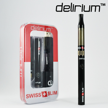 KIT - delirium Swiss & Slim ( Μονή Κασετίνα - ΜΑΥΡΟ ΜΕΤΑΛΛΙΚΟ )