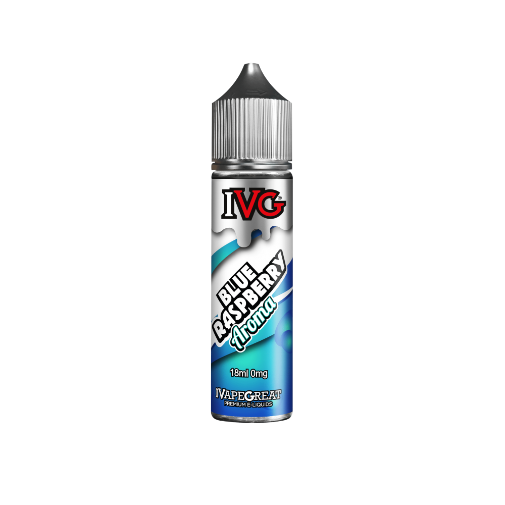 MIX & SHAKE - IVG 18/60ML BLUE RASPBERRY (ΜΠΛΕ ΒΑΤΟΜΟΥΡΟ/ΣΜΕΟΥΡΟ/MENTA)