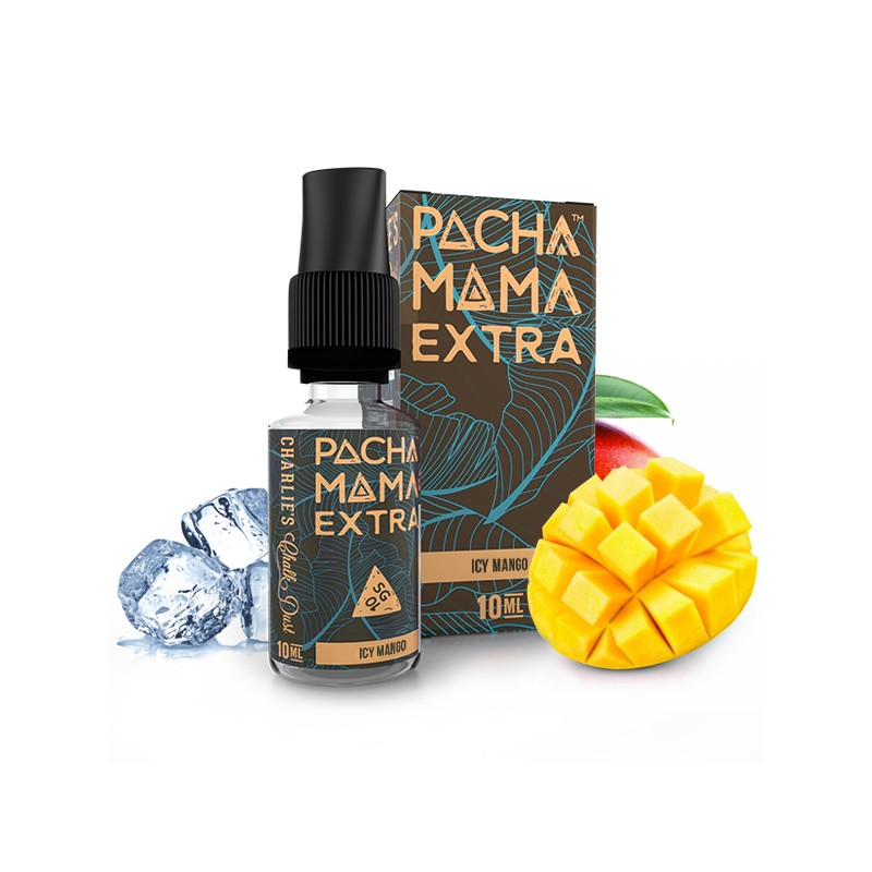 MIX & SHAKE - CHARLIE'S CHALK DUST 10/20ML PACHA MAMA EXTRA ICY MANGO (ΜΑΝΓΚΟ/ΜΕΝΘΟΛΗ)