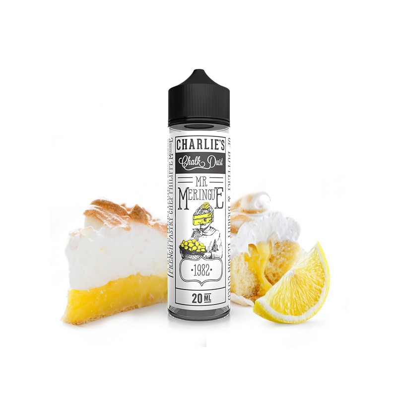 MIX & SHAKE - CHARLIE'S CHALK DUST 20/60ML MR MERINGUE (ΖΥΜΗ/ΚΡΕΜΑ ΛΕΜΟΝΙΟΥ/ΜΑΡΕΓΚΑ)