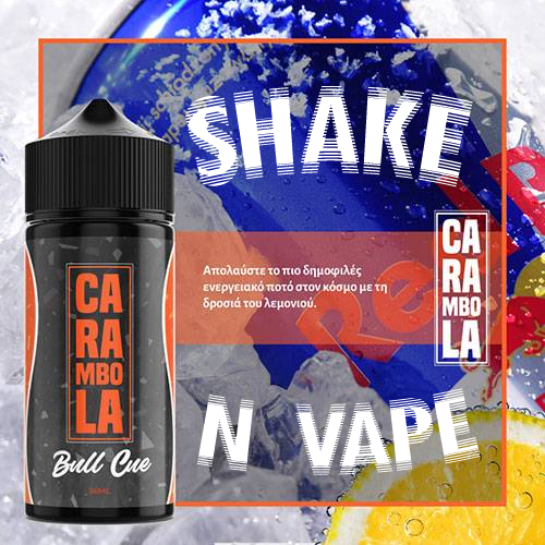 MIX & SHAKE - FLAVOURIST 36/120ML - CARAMBOLA BULL CUE (ΕΝΕΡΓΕΙΑΚΟ ΠΟΤΟ & ΛΕΜΟΝΙ) - * TPD *