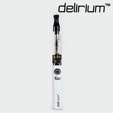 KIT - delirium Rainbow Αρχικό Πακέτο με 650mAh eGo/eVod Μπαταρία - CE5 Ατμοποιητή ( ΛΕΥΚΟ )