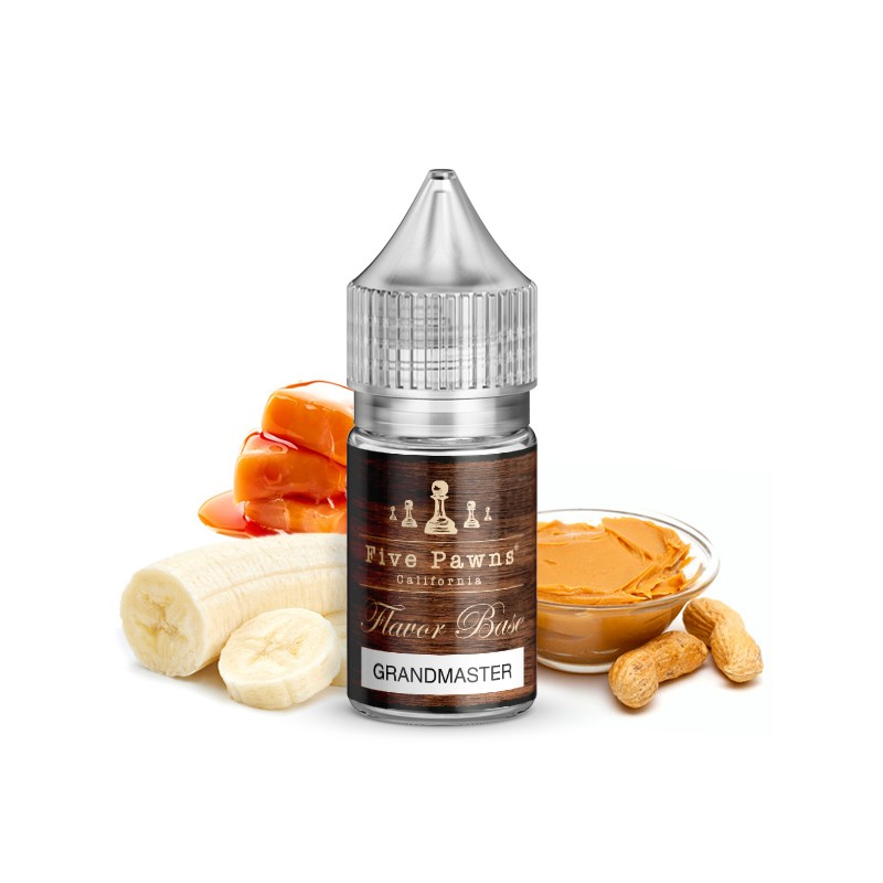 MIX & SHAKE - FIVE PAWNS 10/30ML GRANDMASTER (ΦΥΣΤΙΚΟΒΟΥΤΥΡΟ/ΚΡΕΜΑ ΜΠΑΝΑΝΑΣ/ΚΑΡΑΜΕΛΑ)