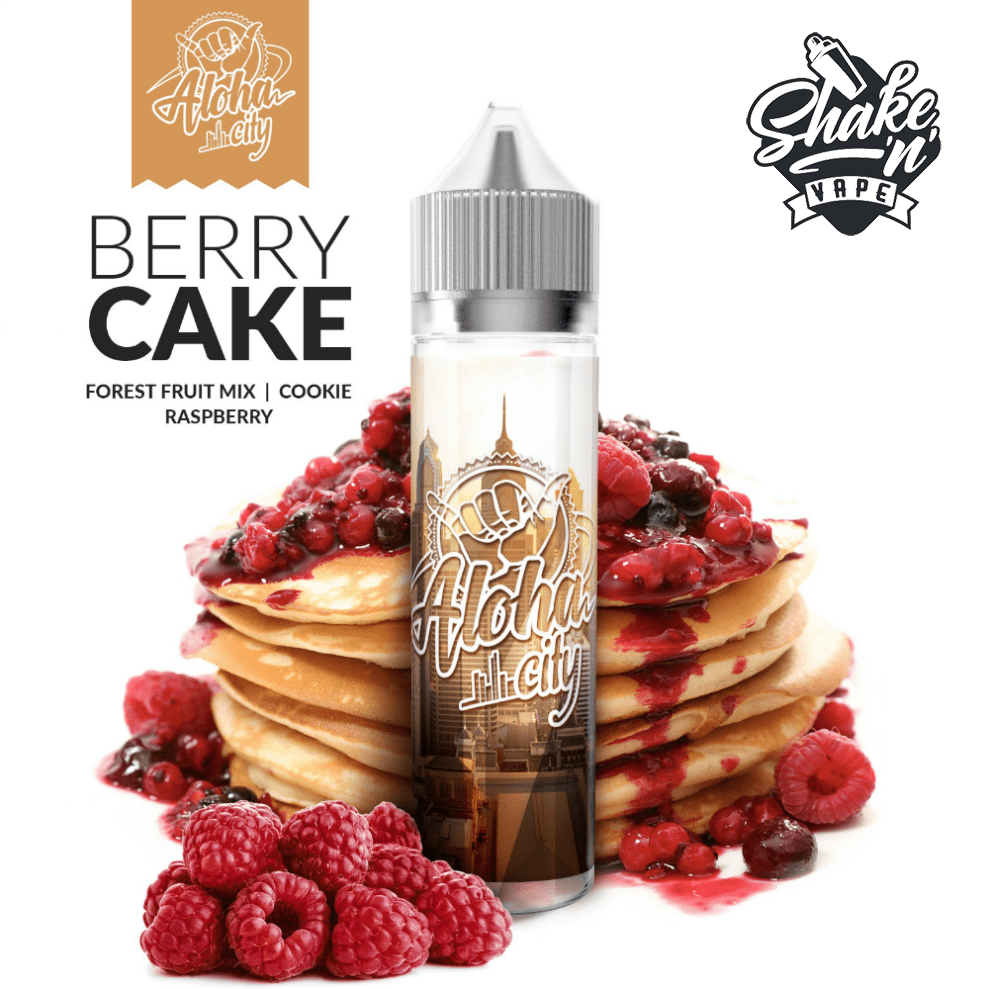 MIX & SHAKE - ALOHA CITY 40/60ML BERRY CAKE * TPD *