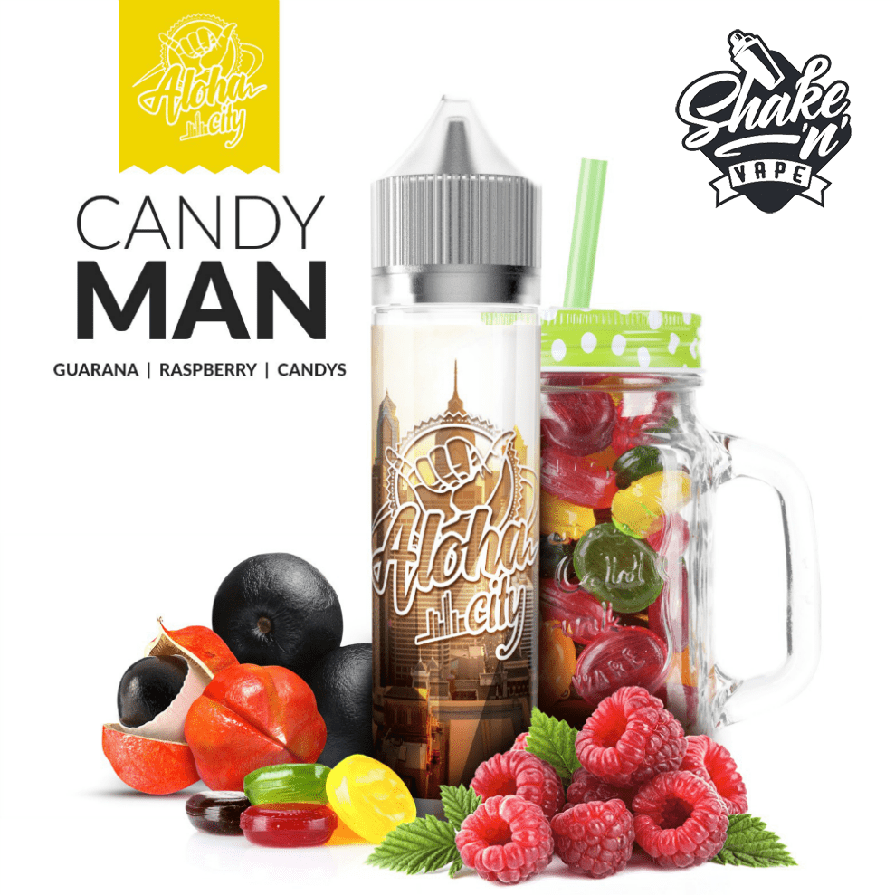 MIX & SHAKE - ALOHA CITY 40/60ML CANDY MAN * TPD *