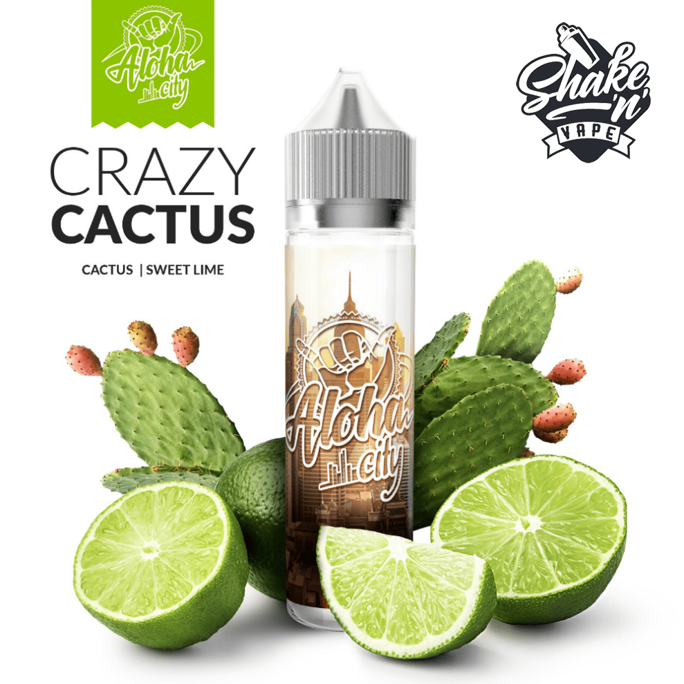 MIX & SHAKE - ALOHA CITY 40/60ML CRAZY CACTUS * TPD *