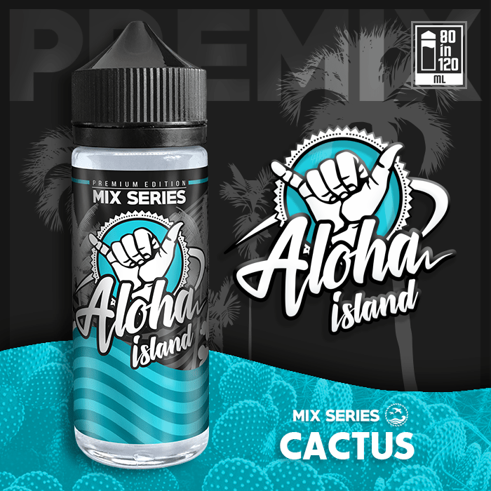 MIX & SHAKE - ALOHA ISLAND 80/120ML CACTUS * TPD *