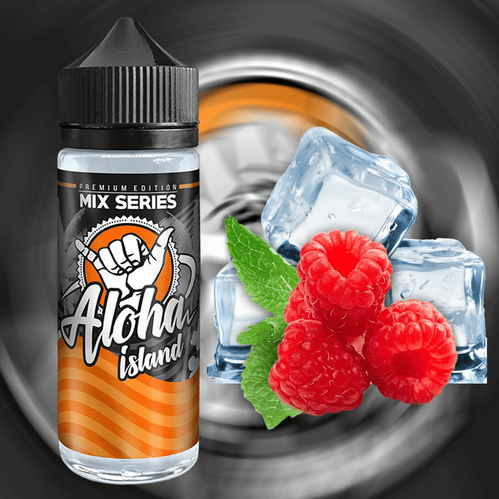 MIX & SHAKE - ALOHA ISLAND 80/120ML FROSTY RASPBERRY * TPD *