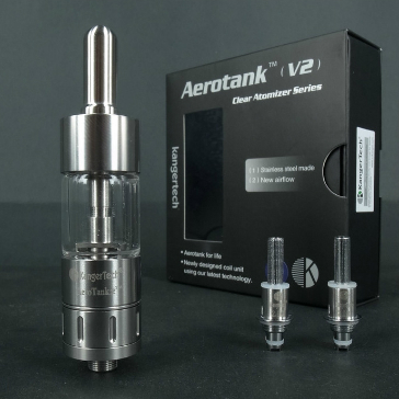 ΑΤΜΟΠΟΙΗΤΉΣ - KANGER Aerotank V2 BCC Clearomizer - 2.5ML Χωρητικότητα - 100% Αυθεντικός