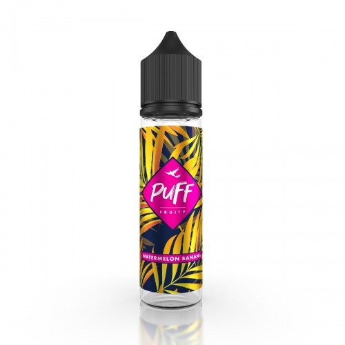 MIX & SHAKE - PUFF ITALY - FRUITY 20/60ML - WATERMELON BANANA * TPD *