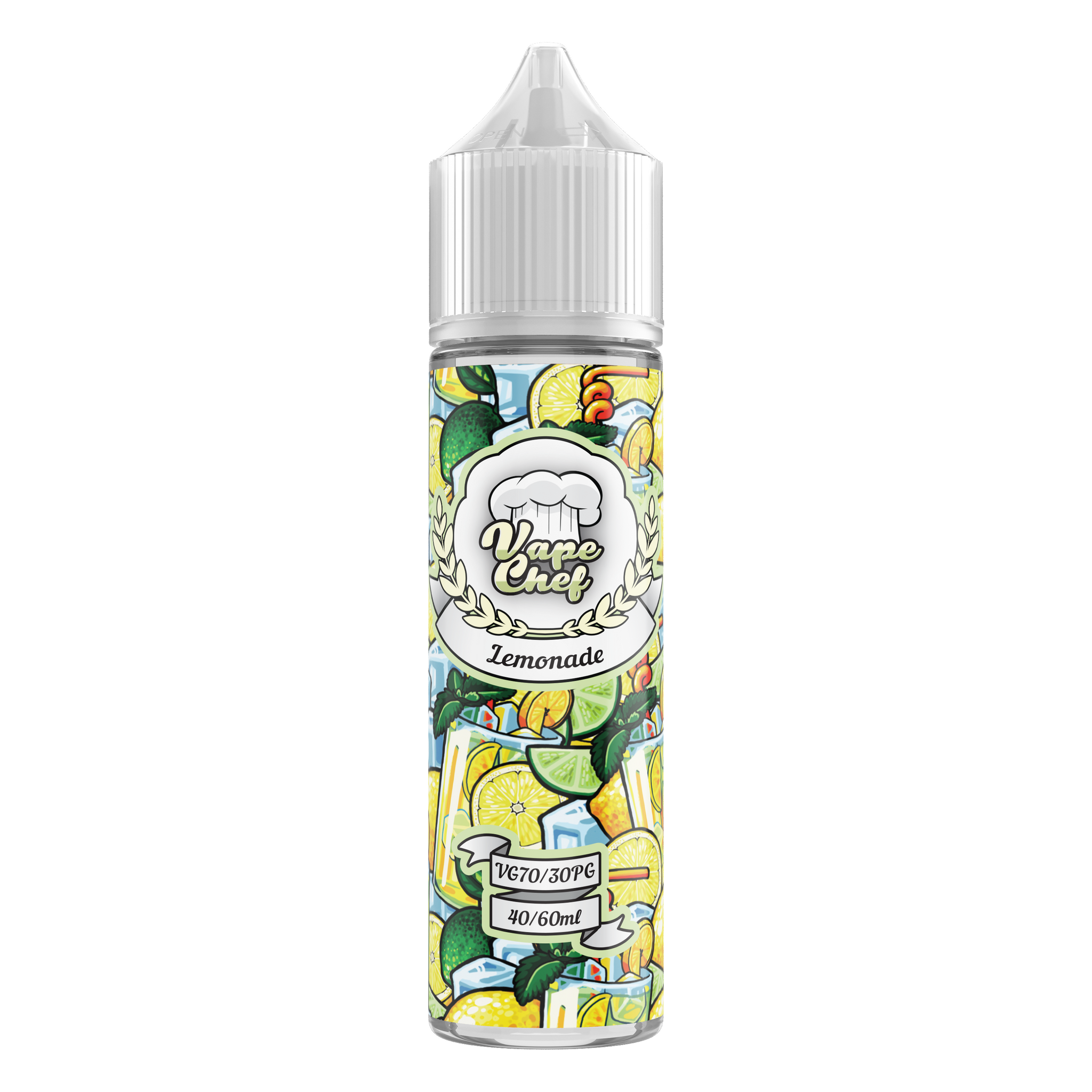 MIX & SHAKE - VAPE CHEF 40/60ML LEMONADE * TPD *