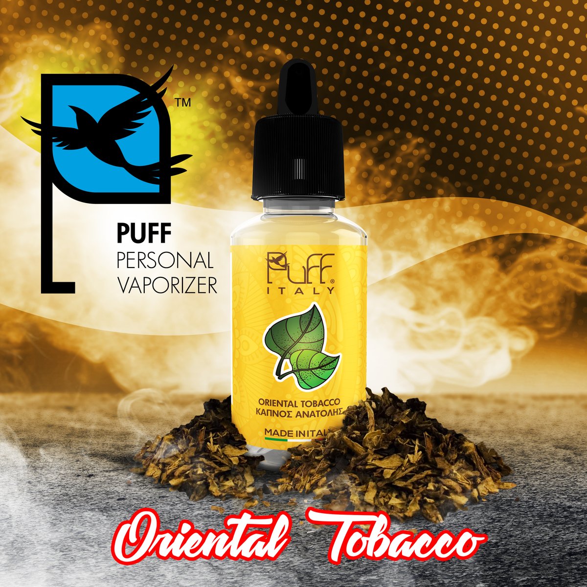 MIX & SHAKE - PUFF ITALY 40/50ML - ΚΑΠΝΟΣ ΑΝΑΤΟΛΗΣ ( ORIENTAL TOBACCO ) - * TPD *