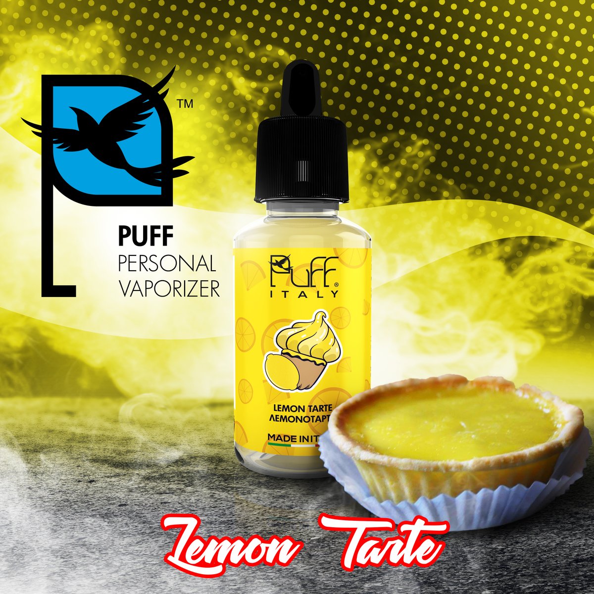 MIX & SHAKE - PUFF ITALY 40/50ML - ΛΕΜΟΝΟΤΑΡΤΑ ( LEMON TART ) - * TPD *