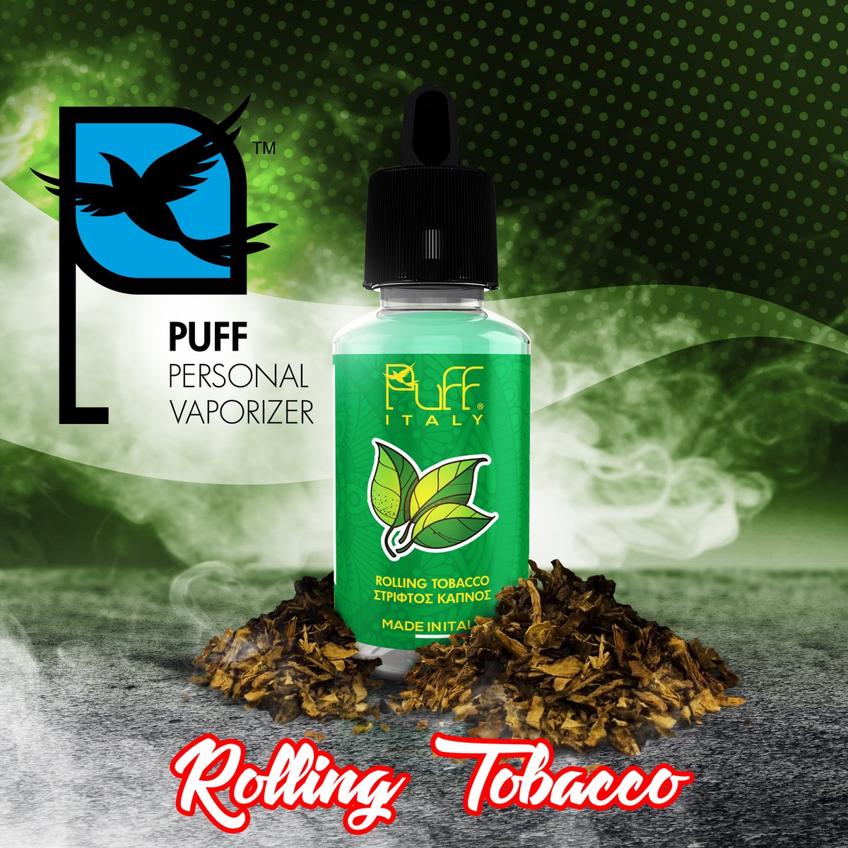 MIX & SHAKE - PUFF ITALY 40/50ML - ΣΤΡΙΦΤΟΣ ΚΑΠΝΟΣ ( ROLLING TOBACCO ) - * TPD *