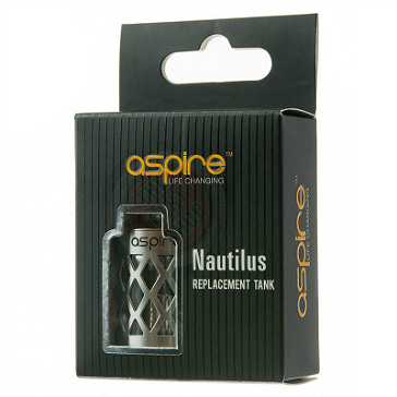 ΑΤΜΟΠΟΙΗΤΉΣ - ASPIRE Nautilus Assy Hollow Core Caged Γυάλινη Δεξαμενή με Μεταλλικό εξωτερικό Πλέγμα  - 5ML Χωρητικότητα - 100% Αυθεντική