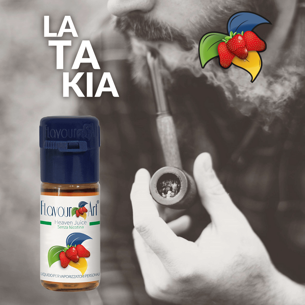 ELIQUID - 10ML - FLAVOURART ITALY - LATAKIA ( ΚΑΠΝΟΣ ΜΕ ΔΡΥΙΝΟ ΑΡΩΜΑ & ΑΠΑΛΗ ΓΛΥΚΟΡΙΖΑ ) 18mg