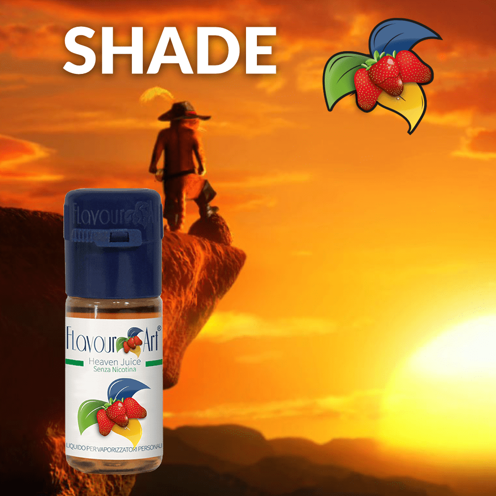 ELIQUID - 10ML - FLAVOURART ITALY - SHADE ( ΗΠΙΟΣ ΚΑΠΝΟΣ ΚΑΛΛΙΕΡΓΗΜΕΝΟΣ ΣΤΗ ΣΚΙΑ ) 0mg