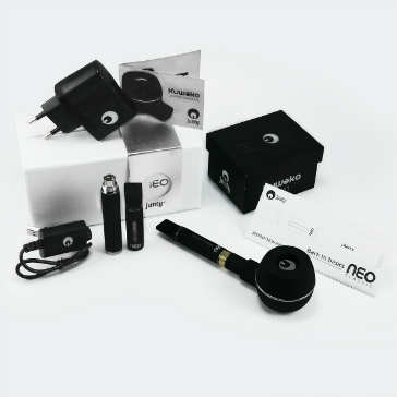 KIT - Janty Neo Classic Αυτόματη Ροή Αέρα, Διπλή Κασετίνα με Kuwako E-Pipe Επέκταση ( ΜΑΥΡΟ ) 