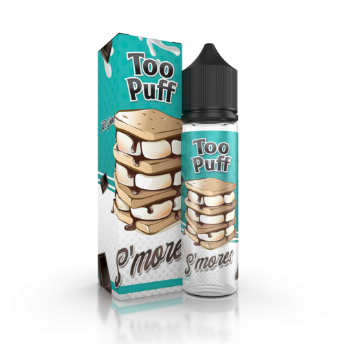MIX & SHAKE - PUFF ITALY - TOO PUFFY 20/60ML - S'MORES * TPD *
