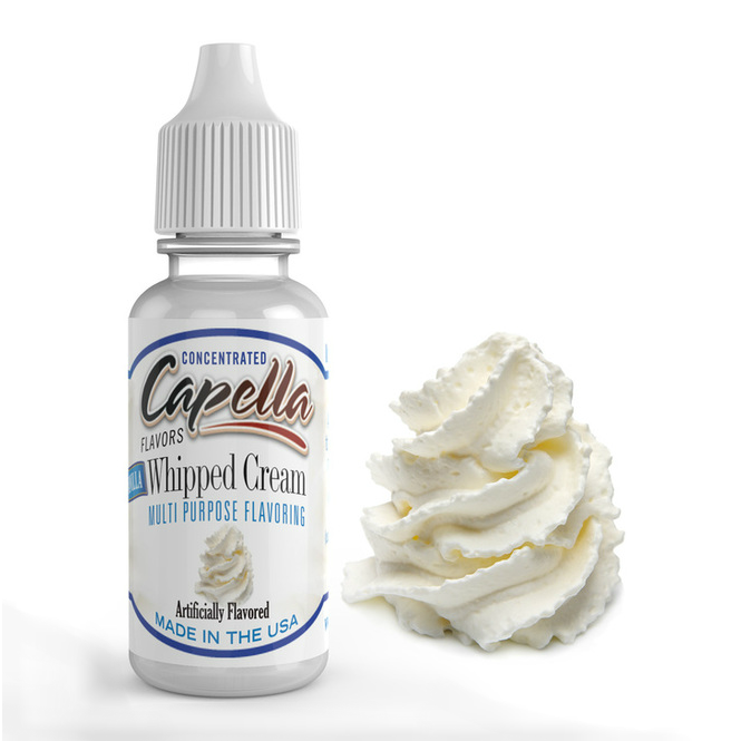 D.I.Y. - ΑΡΩΜΑ - 13ML - CAPELLA - VANILLA WHIPPED CREAM - 13ML