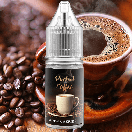 D.I.Y. - ΑΡΩΜΑ - 10ML - DELICIOUS - POCKET COFFEE ( Dosage %7-14 ) - 10ML