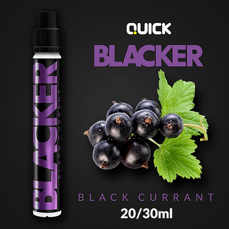 MIX & SHAKE - QUICK 20/30ML BLACKER ( BLACK CURRANT ) * TPD *