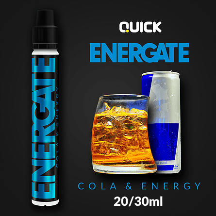 MIX & SHAKE - QUICK 20/30ML ENERGATE ( COLA&ENERGY ) * TPD *