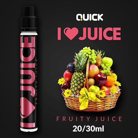 MIX & SHAKE - QUICK 20/30ML I LOVE JUICE ( FRUITY JUICE ) * TPD *