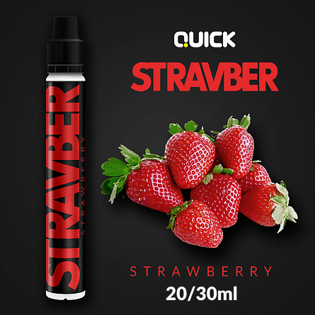 MIX & SHAKE - QUICK 20/30ML STRAVBER ( STRAWBERRY ) * TPD *