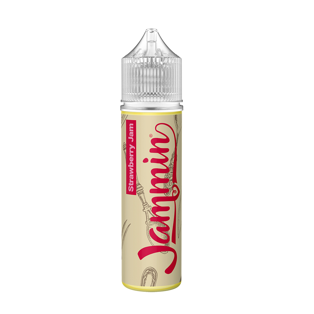 MIX & SHAKE - JAMMIN 20/60ML - STRAWBERRY JAM - * TPD *