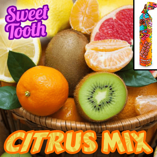 MIX & SHAKE - SWEET TOOTH 50/60ML (SWEETNESS) - CITRUS MIX (ΜΙΓΜΑ ΕΣΠΕΡΙΔΟΕΙΔΩΝ) * TPD *