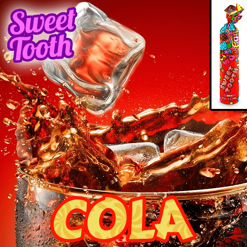 MIX & SHAKE - SWEET TOOTH 50/60ML (SWEETNESS) - COLA (ΚΟΚΑ ΚΟΛΑ) * TPD *