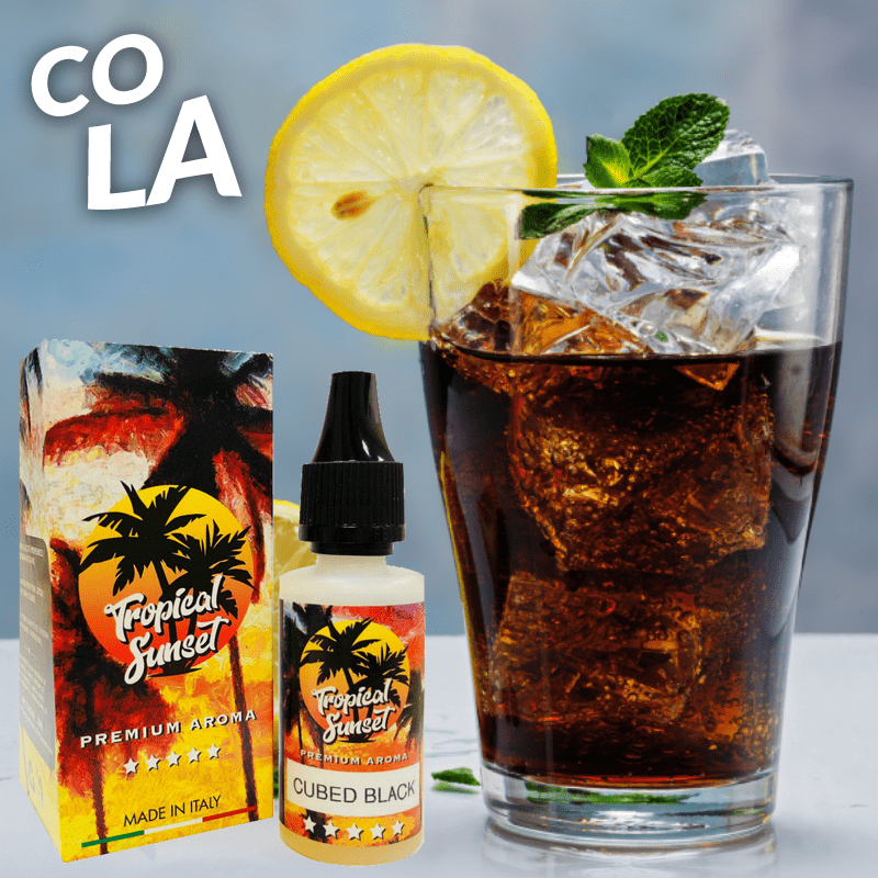 MIX & SHAKE - TROPICAL SUNSET 10/20ML COLA (ΚΟΚΑ ΚΟΛΑ & ΛΕΜΟΝΙ) * TPD *