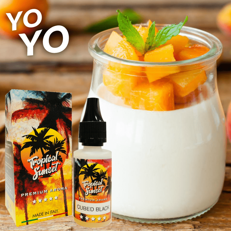 MIX & SHAKE - TROPICAL SUNSET 10/20ML YOYO (ΓΙΑΟΥΡΤΙ ΡΟΔΑΚΙΝΟ) * TPD *