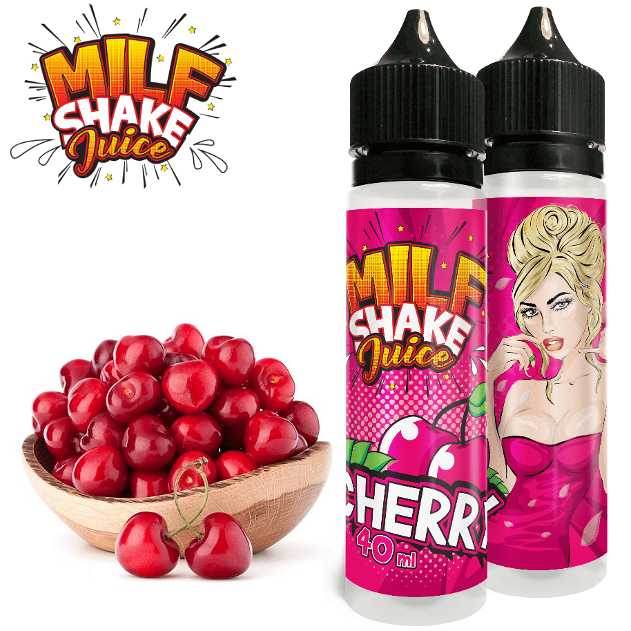 MIX & SHAKE - MILF SHAKE 40/60ML - CHERRY - * TPD *