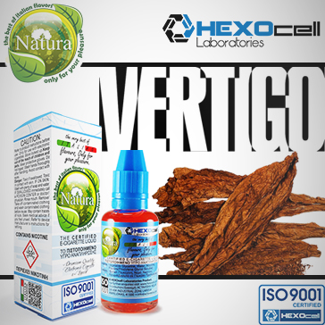 30ml VERTIGO 0mg Υγρό Αναπλήρωσης ( Χωρίς Νικοτίνη ) - Natura Υγρά Αναπλήρωσης από την HEXOcell